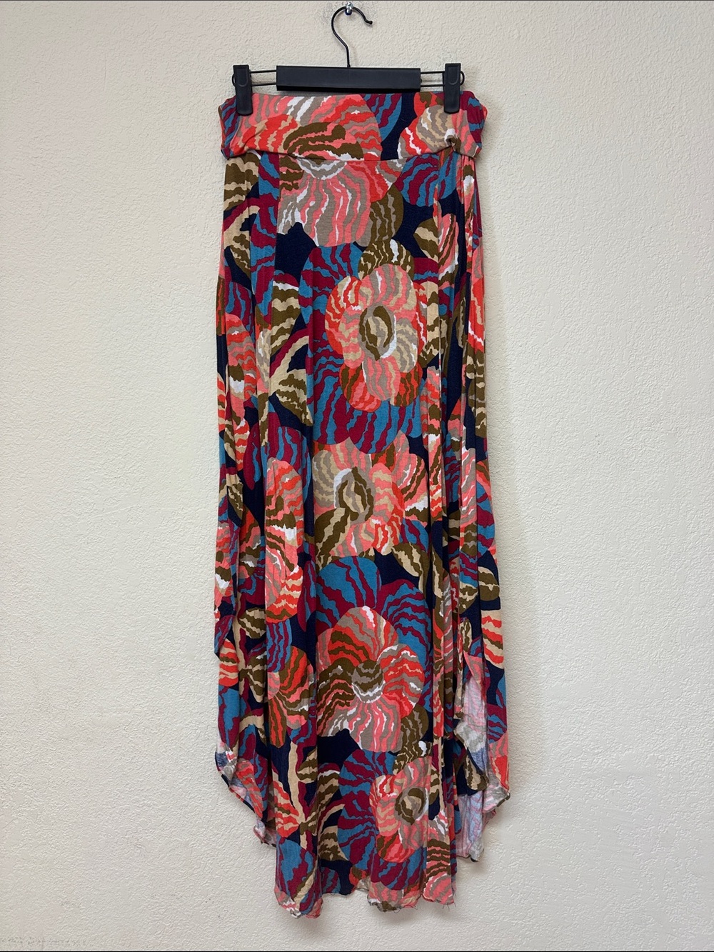 Anthropologie Multicolor Floral Maxi Skirt size S
